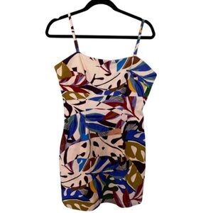 Avec Les Filles Colorful Print Dress